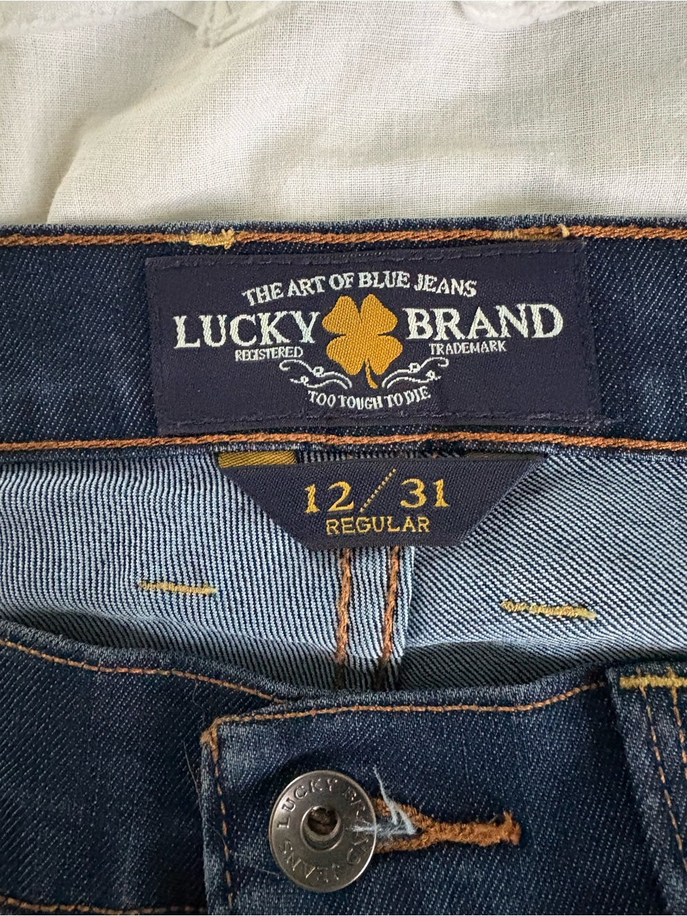 Lucky Brand Sofia Boot jeans
